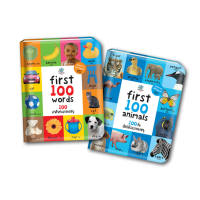 หนังสือเด็ก ชุด First 100 Words + Animals ราคาพิเศษ (2 เล่ม)