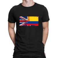 British Colombian Half Colombia Half Uk Flag T Shirt Building Design Interesting Great T Shirt For Men 2022 Outfit