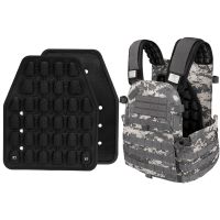 2PCS Tactical Vest Plate Carrier Protection Airbag Pad Decompression Buffer Breathable Vest Cushion Military Hunting Accessories