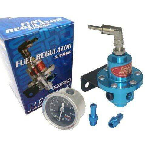SARD Adjustable Fuel Pressure Regulator with Gauge Meter Fuel Regulator