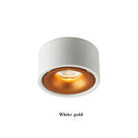 LED COB surface mounted downlight CRI＞85 7W 10W AC220V round ceiling spotlight Nordic home decoration