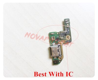 Novaphopat บอร์ดพอร์ตชาร์จที่ดีที่สุดสำหรับ Huawei Honor 8พอร์ตแท่นชาร์ท USB Mic Flex Cable ตัวเชื่อมต่อไมโครโฟน + การติดตาม