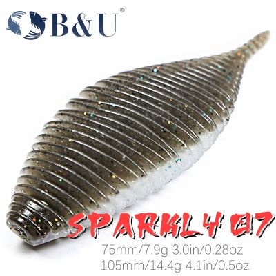【hot】▦✲ B U GILL 75/105 Fishing Soft Shad Silicone Baits Swinbait Wobblers Pike And Bass Artificial leurre souple