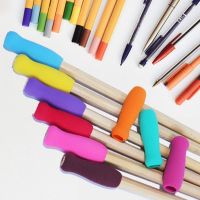 80 Pcs Pencil Grips Writing Aid Soft Foam Pencil Grips Pen Holder Pencil Gripper for Students Learning Writing Tool