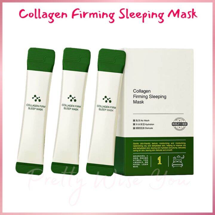 New 2023 Korean Collagen Firming Sleeping Mask Gel Mask Yfuveoy Lifusha Bioaqua Lazada PH