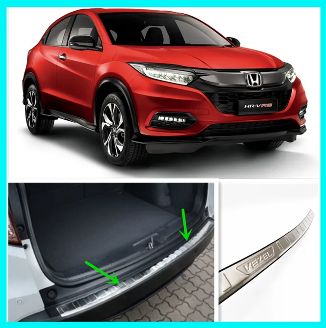 HONDA HRV(HRV) 20192021 (VEZEL LOGO) Rear Bumper Guard Trunk