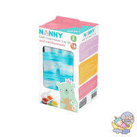 NANNY ภาชนะเก็บอาหารเสริมสำหรับเด็ก 2 ออนซ์ เข้าช้องฟรีซ เข้าไมโครเวฟได้ จำนวน 16 ถ้วย