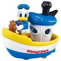 Dream Tomica Ride on Donald Duck &amp; Steam Boat Disney RD - 04 โมเดลดิสนีย์เรือ โดนัลดั๊ก