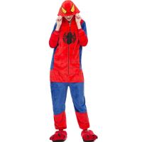 Spider Doraemon Tiger Animal Cosplay Costume Onesie Hoodie Women Uni Halloween Anime Cartoon Pajama Sleepwear Dress