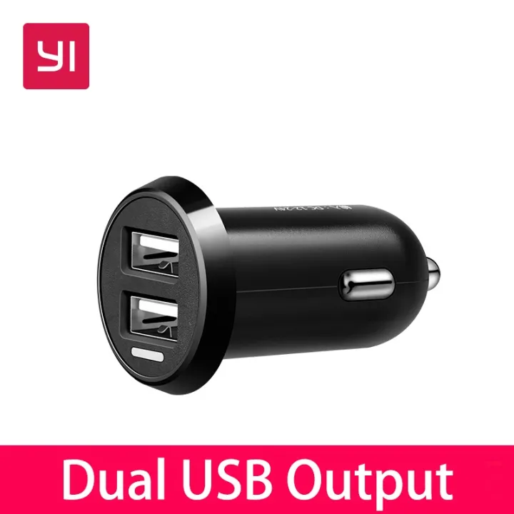 YI AC2 Car Dual USB Port Fast Charger Lazada PH