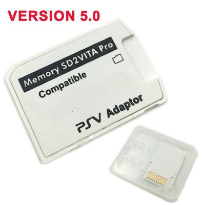 【Direct-sales】 V5.0อะแดปเตอร์ SD2VITA PSVSD Pro สำหรับ PS Vita Henkaku 3.60หน่วยความจำ SD