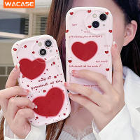 เคสโทรศัพท์ลายการ์ตูนหัวใจรักสำหรับ Vivo Y21 2021 Y21S Y21T Y21e Y21A Y21G Y32 Y33 Y33T Y33S เคสคลื่นน่ารักซิลิโคน TPU กันกระแทกฝาครอบป้องกันเลนส์กล้อง