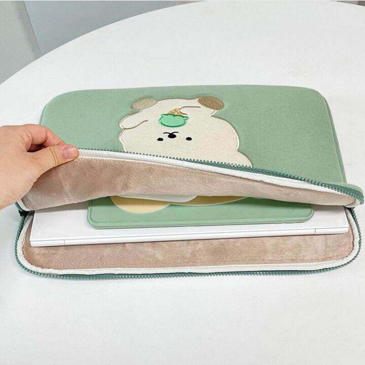 เคสใส่แล็ปท็อปลายการ์ตูนเด็กผู้หญิง1ชิ้นขนาด11-13-14-15-15-6นิ้วสำหรับ-macbook-air-ipad-pro-11-12-9แล็ปท็อป-asus-ถุงกระเป๋าสะพาย