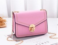 Summer New Fashion Womens Bag Single-shoulder Crossbody Chain Bag Fashion Buckle Contrast Color Small Square Bag