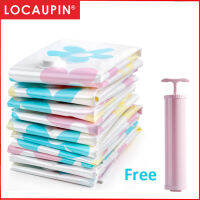 Locaupin ถุงบีบอัดสูญญากาศ (ชุดละ 10 ชิ้น) fg