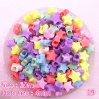 50pcs/lot Multicolour Acrylic Large Hole Beads for Children Children Beads for Jewelry Making DIY Handmade Bracelets Necklace #U DIY accessories and o