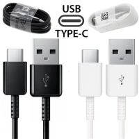 สายชาร์จเร็ว5ชิ้น/ล็อต S8 USB สีดำสีขาว Type-C 1.2M สายเคเบิลซิงค์ข้อมูล USB-C เหมาะสำหรับ Samsung S8 S10 S22 S20เหมาะสำหรับตัวแปลงสายเคเบิลหัวเหว่ยเอชทีซี Lg