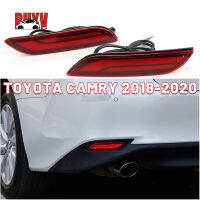 BuyV รถกันชนหลังไฟท้าย LED ขับรถแสงไฟเบรกสำหรับ Toyota Camry 2018 2019 2020