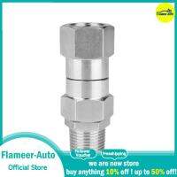 Flameer ข้อต่อหมุนเครื่องฉีดน้ำแรงดันสูงสแตนเลส3/8นิ้ว4500PSI 1ชิ้น