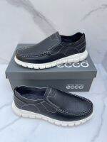 Original Ecco mens Casual shoes cowhide drive travel shoes HJ228020