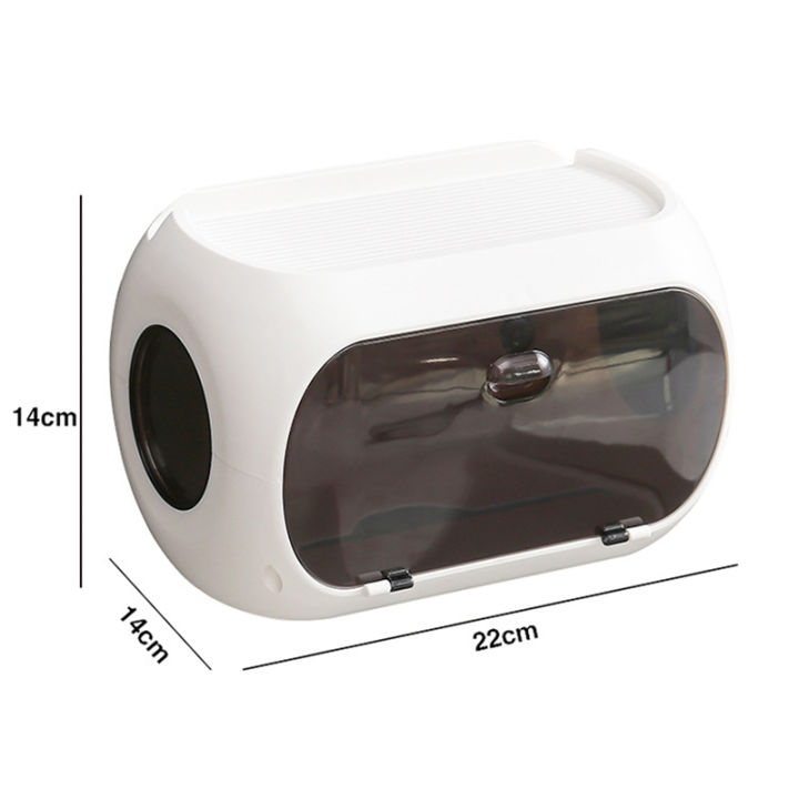 oneup-portable-hygienic-paper-dispenser-plastic-bathroom-storage-rack-waterproof-tissue-box-for-toilet-bathroom-accessories