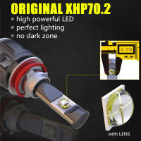 CREE XHP70 2nd Generation H7 LED Bulbs Canbus H4 LED Healight H8 H11 Led 9005 9006 HB4 HB3 Car Headlight Lamp 20000LM Fog Lights