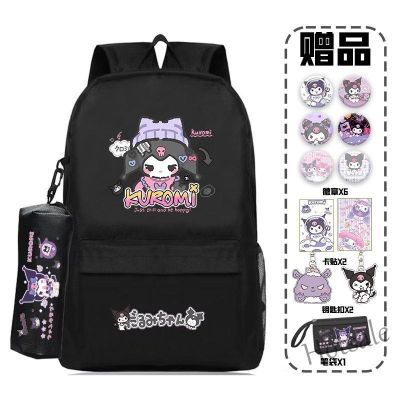 【hot sale】✲ C16 Melody Kuromi Elementary School Bag Girl One Two Three Four Five Grade Six Cute Sweet Girl Backpack