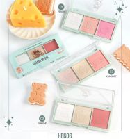 SIVANNA CAT AND COFFEE HIGHLIGHTER (HF606) : ซิวานน่า แคท แอนด์ คอฟฟี่ ไฮไลท์ x 1 ขิ้น abcmall