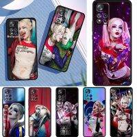 [2023สุดฮอต] โจคเกอร์ควินน์ DC Harley เคสสุดเท่สำหรับ Xiaomi Redmi Note 11E 11 11 11T 10S 9T 9S 8T Pro Plus 5G ฝาครอบโทรศัพท์สีดำแบบนิ่ม