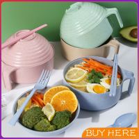 BUY Here ชุดเซต ชามบะหมี่กึ่งสำเร็จรูป ทำจากฟางข้าวสาลี ชามข้าวเด็ก  Instant noodle bowl