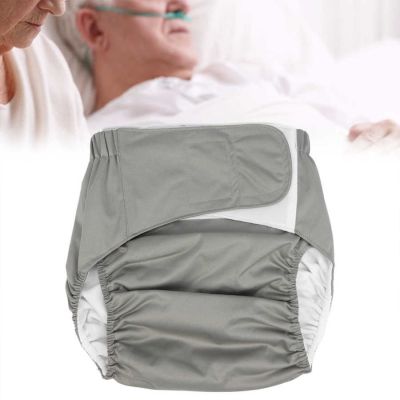 【CC】 Reusable Adult Nappy Cover Adjustable Washable Diaper Pants Old Incontinence