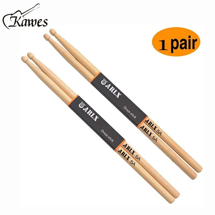t?zKAWES Professional Drum Sticks 5A YAMAHA Maple Wood Drum Sticks Drum