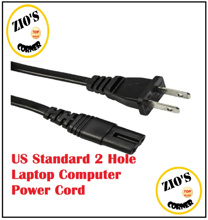 2 Hole Power Cord for Laptop/Desktop Lazada PH
