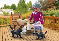 Playmobil 71172 Special Plus Woman with Cats สเปเชียล ผู้หญิงกับแมว