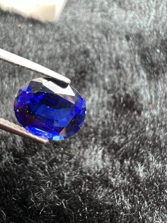 ไพลิน-สีน้ำเงินของเทียม-รูปไข่-lab-created-blue-sapphire-brilliant-color-corundum-oval-6x4-mm-1-pcs