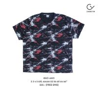 เสื้อยืดลาย  ACT สำหรับผู้ชายอ้วน ไซส์ใหญ่ จัมโบ้ 2XL-6XL รอบอก 52 56 60 64 66 นิ้ว