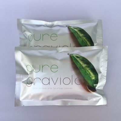 Pure Air Dried Soursop Leaves in Tea Bag 7 Grams X20 ใบทุเรียนเทศ 100% ในซองชา 7 กรัม 20 ซองชา