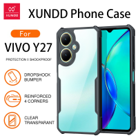 เคสโทรศัพท์ XUNDD สำหรับ VIVO Y27เคสแอร์แบ็กเคสป้องกันทนแรงกระแทกกันตกป้องกันรอยขีดข่วนเคสกันกระแทกผิวนอกแบบนิ่ม