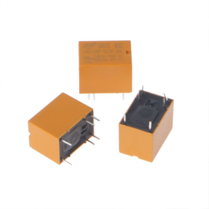 ขายดี-5-pcs-12v-รีเลย์-hk4100f-dc12v-shg-6-pins-3a-250v-ac-30v-dc