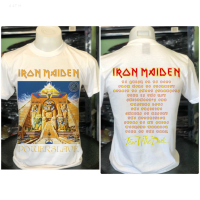 2023 NEW Colorful Iron Maident T-shirt, 100% Cotton Round Neck Print, Temple And Buddha M57 Related fashion t-shirt