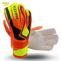 ShiningLove 1 Pair Soccer Goalkeeper Training Gloves Thickened Wear-resistant Non-slip Fitness Gloves With Protector