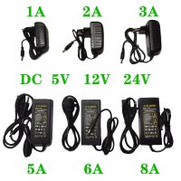 Power Supply EU Plug UK Plug DC 5V 12V 24V 1A 2A 3A 5A 6A Power Supply Adapter DC 5 12 24 V Volt  Lighting Led Strip Lamp Electrical Circuitry Parts