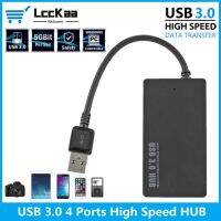 (CALGY Phone protection) LccKaa USB HUB AdapterUSB 3.0 Hub External 4 Ports Adapter Splitter USB Expander ForLaptopAccessories