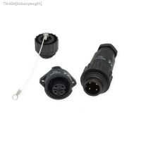 ♞ WEIPU WA22 Solder/Screw Connect Waterproof Industrial 4Pin 7Pin Power Connector 10A 16A Panel Docking Male Female Plug Socket