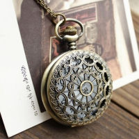 Cashl Housen StoreHang Qiao Necklace Pocket Watch Vintage Exquisite Long Chain L:uxury Small Couple Gift