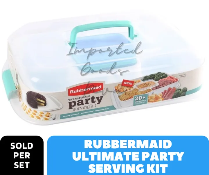 Rubbermaid Ultimate Party Serving Kit Lazada PH
