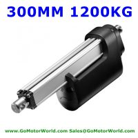 12000N 1200KG 2640LB force 12V 24V 300mm adjustable stroke heavy duty industry linear actuator free shipping Electric Motors