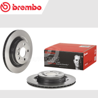 BREMBO จานเบรคหลัง BMW X1 F48 (20d), X2 F39 (20i) (HC) 15-&amp;gt;, MINI F54 F60 Countryman (JCW) (HC) / 09 C743 11 / ราคา 1ใบ