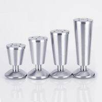 4pcs Stainless Steel Furniture feet Thickening Adjustable Cabinets legs Sofa feet With Screws as Gifts 8/10/12/15cm height Furniture Protectors Replac