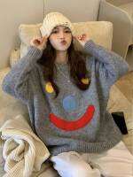 609 เสื้อแขนยาว แฟชั่น SMILEY สินค้าพร้อมส่งจากประเทศไทย